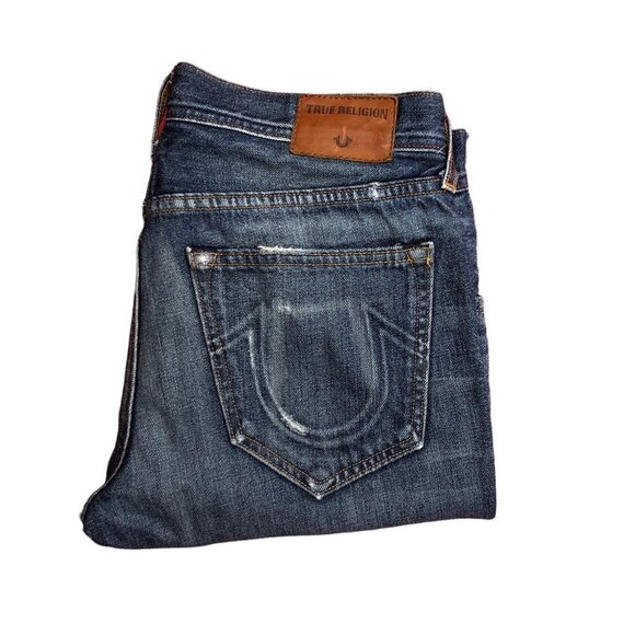 TRUE Religion Jeans Size 30 GENO Blue - Picture 3 of 8